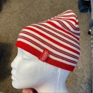 SMIRNOFF red striped beanie
